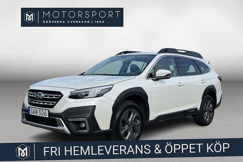 Vit Begagnad 2022 Subaru Outback SUV | 314 900 kr (Superpris) - Bild 1/3
