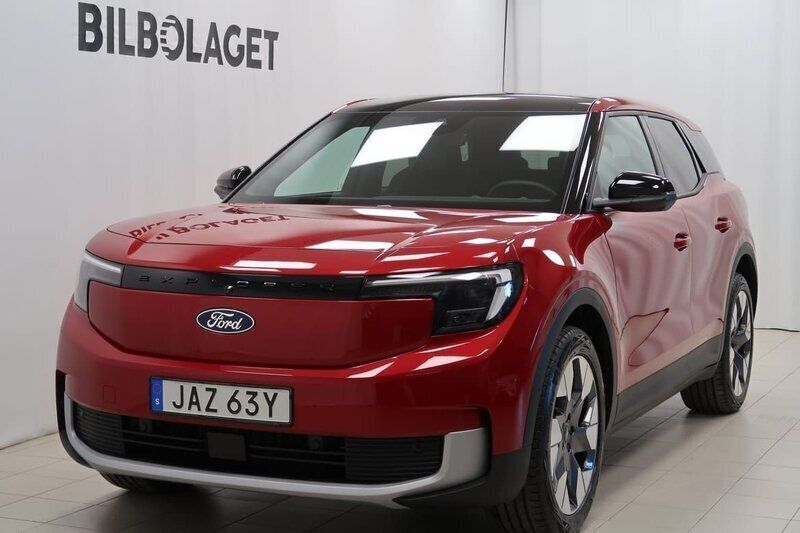 Röd Ny 2024 Ford Explorer Extended Range SUV | 654 900 kr (Dyr) - Bild 1/4