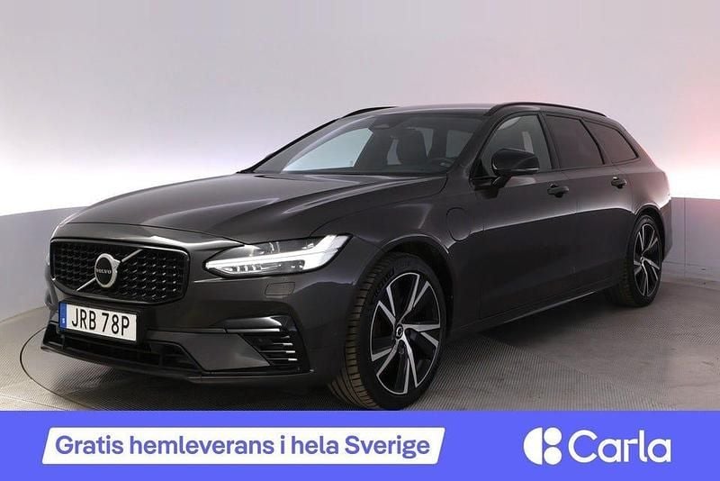 Grå Begagnad 2022 Volvo V90 R-Design Kombi | 355 900 kr (Marknadspris) - Bild 1/2