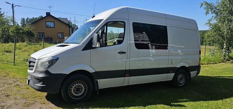 Vit Begagnad 2014 Mercedes Sprinter Van | 169 000 kr - Bild 1/4