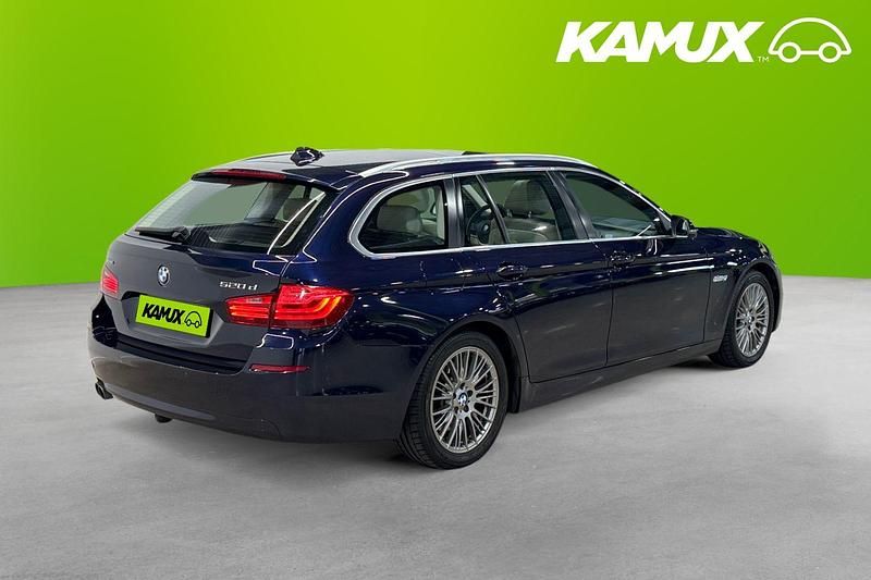 Begagnad BMW 520 M Sport 190 HK (139 kW) 2017 Blå Kombi