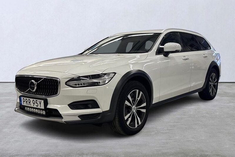 Vit Begagnad 2020 Volvo V90 CC SE Kombi | 295 000 kr (Marknadspris) - Bild 1/4