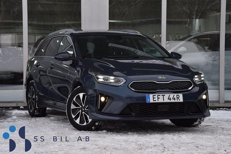 Blå Begagnad 2020 Kia Ceed Sportswagon Kombi | 187 900 kr (Bra pris) - Bild 1/4