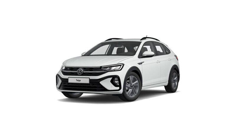 Smoky gray metallic Begagnad 2021 VW Taigo R-line SUV | 309 900 kr (Dyr) - Bild 1/4