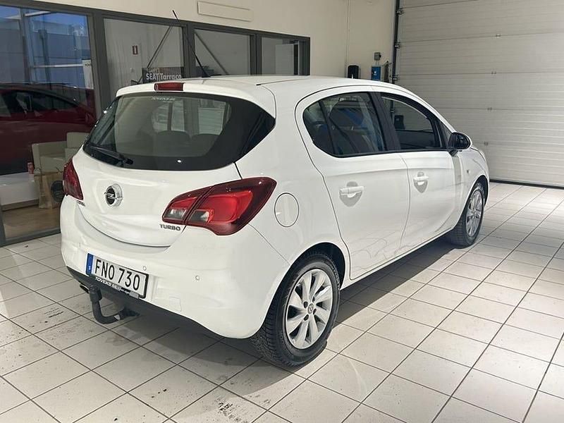 Begagnad Opel Corsa 116 HK (85 kW) 2015 Vit Halvkombi