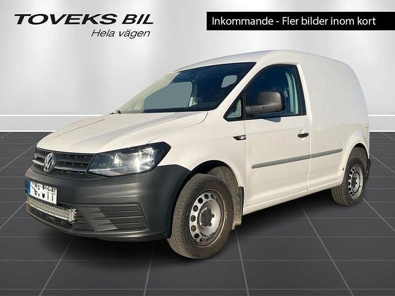 Vit (candyvit) Begagnad 2017 VW Caddy Minibuss | 164 900 kr (Marknadspris) - Bild 1/1
