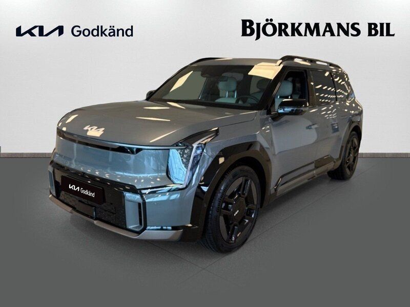 Grön Begagnad 2023 Kia EV9 GT-Line SUV | 749 900 kr - Bild 1/4