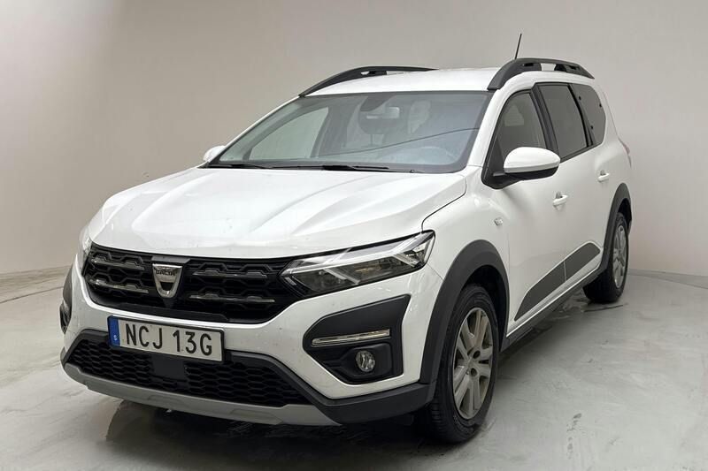 Vit Begagnad 2022 Dacia Jogger | 156 800 kr - Bild 1/4