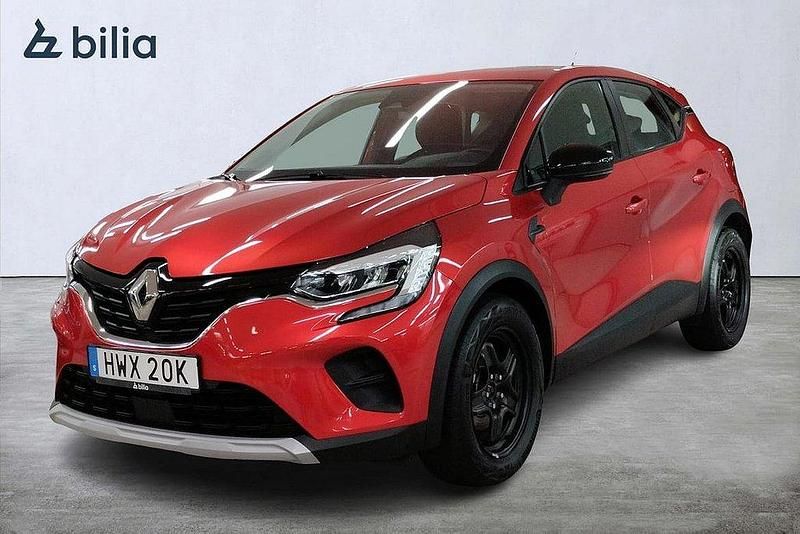Röd Begagnad 2022 Renault Captur Zen SUV | 219 000 kr (Marknadspris) - Bild 1/3