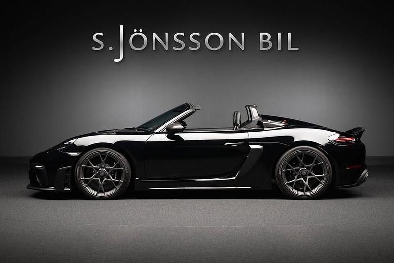 Begagnad Porsche 718 Spyder 501 HK (368 kW) 2023 Svart Cab