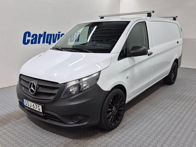 Vit Begagnad 2021 Mercedes Vito Minibuss | 325 000 kr (Superpris) - Bild 1/4