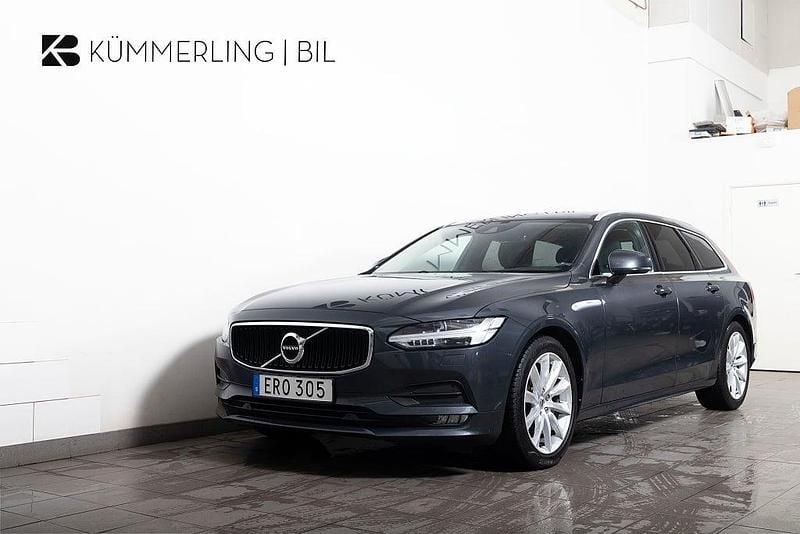 Grå Begagnad 2018 Volvo V90 Momentum Kombi | 209 900 kr (Marknadspris) - Bild 1/4