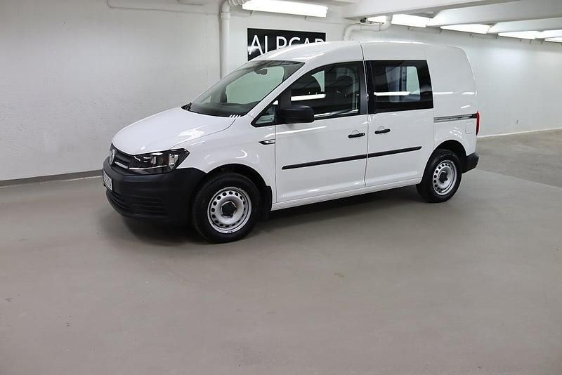 Begagnad VW Caddy 110 HK (80 kW) 2017 Vit Minibuss
