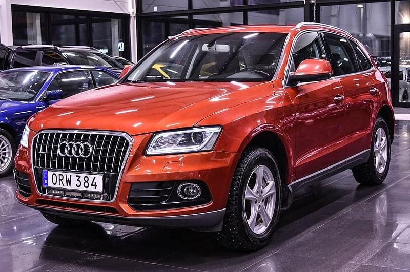 Röd Begagnad 2014 Audi Q5 Design SUV | 139 900 kr (Marknadspris) - Bild 1/4