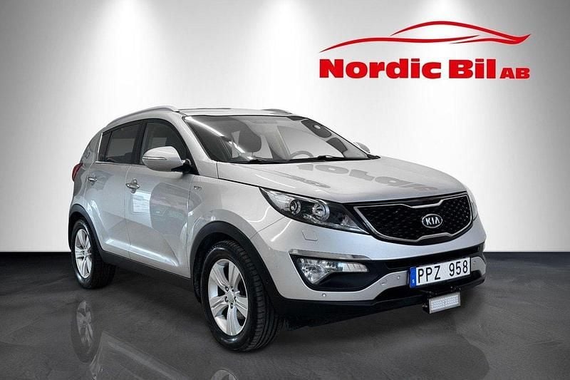Grå Begagnad 2013 Kia Sportage SUV | 89 900 kr (Marknadspris) - Bild 1/4