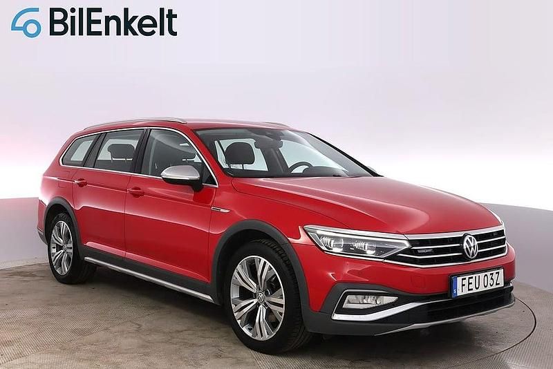 Röd Begagnad 2019 VW Passat Alltrack Kombi | 249 900 kr (Marknadspris) - Bild 1/4