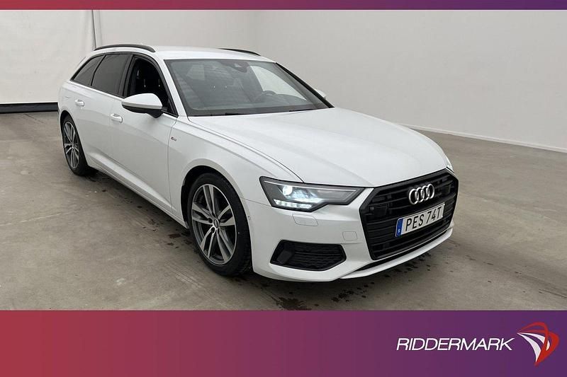 Vit Begagnad 2020 Audi A6 S-Line Kombi | 354 800 kr (Marknadspris) - Bild 1/3