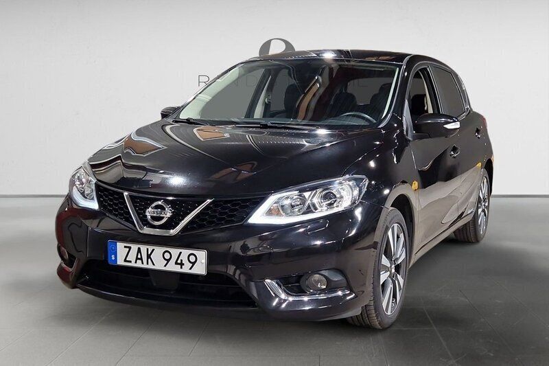 Svart Begagnad 2017 Nissan Pulsar Acenta Halvkombi | 104 900 kr (Superpris) - Bild 1/3