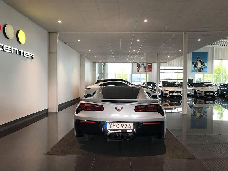 Begagnad Chevrolet Corvette Stingray 467 HK (343 kW) 2014 Silver Sportkupé
