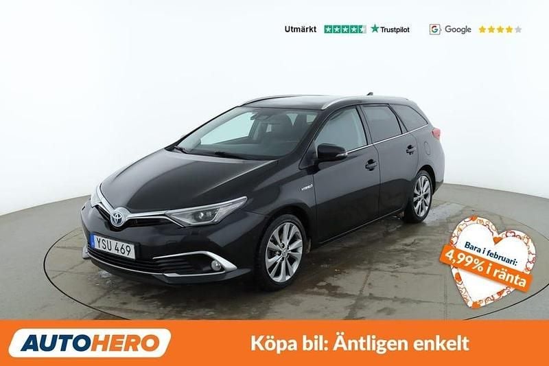 Begagnad Toyota Auris Touring Sports Cool 137 HK (100 kW) 2017 Svart Kombi