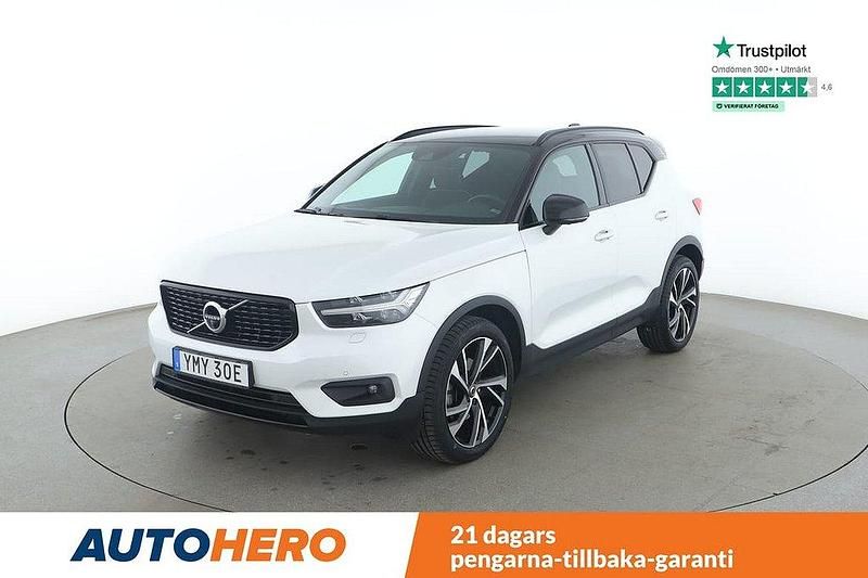 Vit Begagnad 2019 Volvo XC40 R-Design SUV | 348 000 kr (Lite dyr) - Bild 1/4