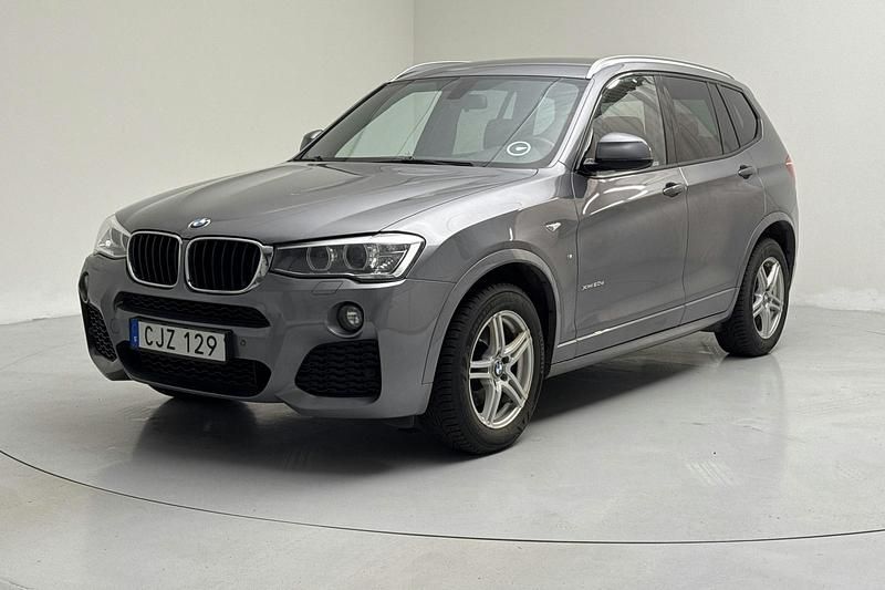 Grå Begagnad 2017 BMW X3 Performance SUV | 195 000 kr (Lite dyr) - Bild 1/4