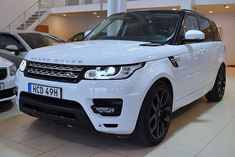 Vit Begagnad 2017 Land Rover Range Rover Sport HSE SUV | 399 000 kr (Marknadspris) - Bild 1/4