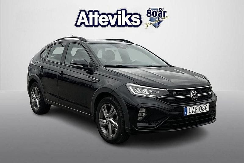 Svart Begagnad 2022 VW Taigo R-line SUV | 239 900 kr (Marknadspris) - Bild 1/4