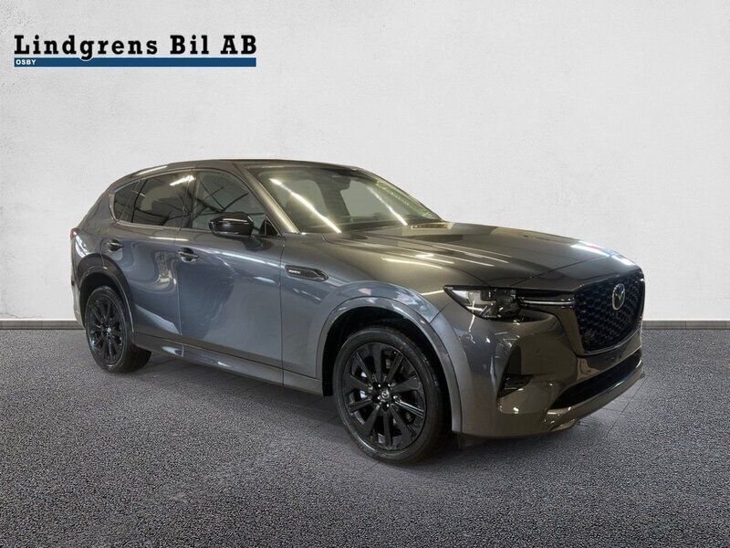 Grå Ny 2024 Mazda CX-60 Homura-Line SUV | 636 100 kr (Lite dyr) - Bild 1/4