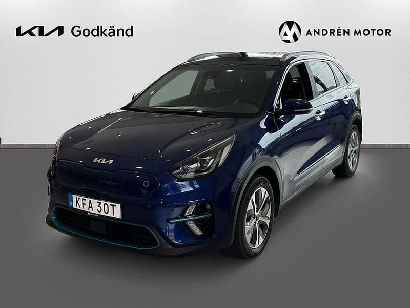 Blå Begagnad 2022 Kia e-Niro Advance SUV | 249 900 kr (Bra pris) - Bild 1/4