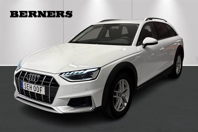 Vit Begagnad 2024 Audi A4 Allroad Comfort Kombi | 439 900 kr (Marknadspris) - Bild 1/4