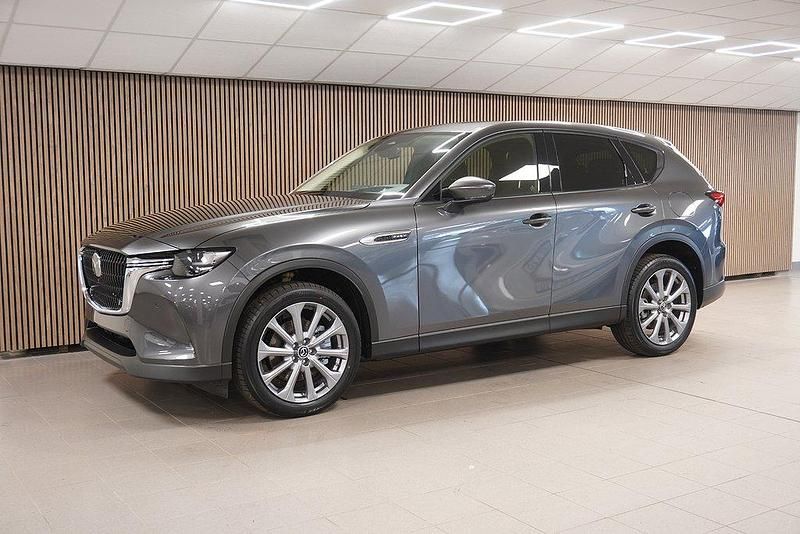 Grå Ny 2024 Mazda CX-60 Exclusive-Line SUV | 559 900 kr (Dyr) - Bild 1/4