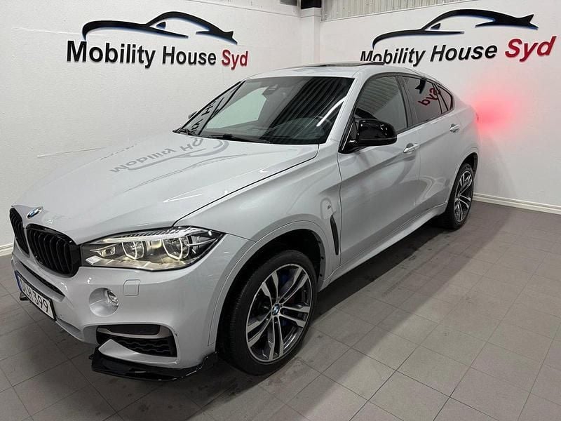 Silver Begagnad 2014 BMW X6 M50 M Sport SUV | 359 900 kr (Dyr) - Bild 1/3