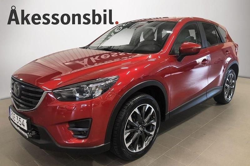 Soul red metallic Begagnad 2016 Mazda CX-5 Optimum SUV | 149 000 kr (Bra pris) - Bild 1/4