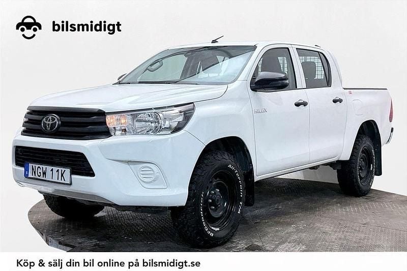 Vit Begagnad 2020 Toyota HiLux Pickup | 389 900 kr (Lite dyr) - Bild 1/3