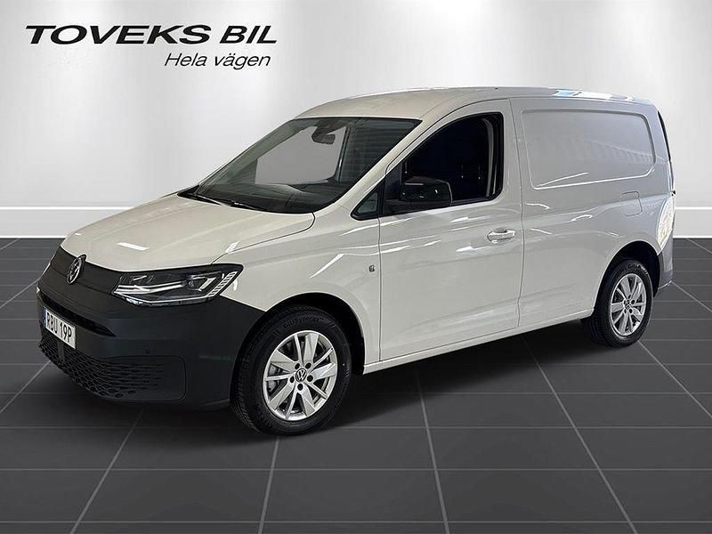 Vit (candyvit) Ny 2025 VW Caddy Minibuss | 372 375 kr (Bra pris) - Bild 1/4