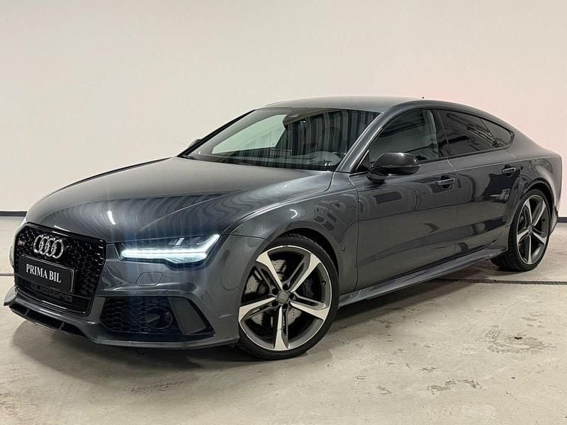 Grå Begagnad 2014 Audi RS7 Advanced Halvkombi | 439 900 kr (Superpris) - Bild 1/4