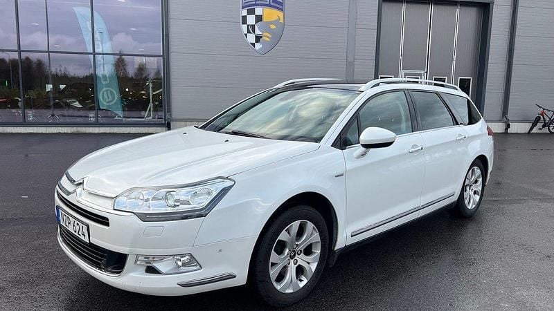 Vit Begagnad 2013 Citroën C5 Kombi | 59 900 kr (Marknadspris) - Bild 1/4