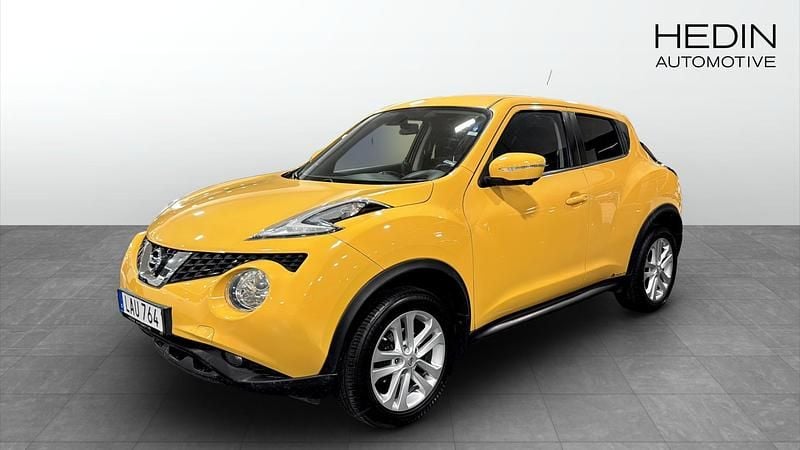 Gul Begagnad 2016 Nissan Juke Acenta SUV | 109 900 kr (Marknadspris) - Bild 1/4