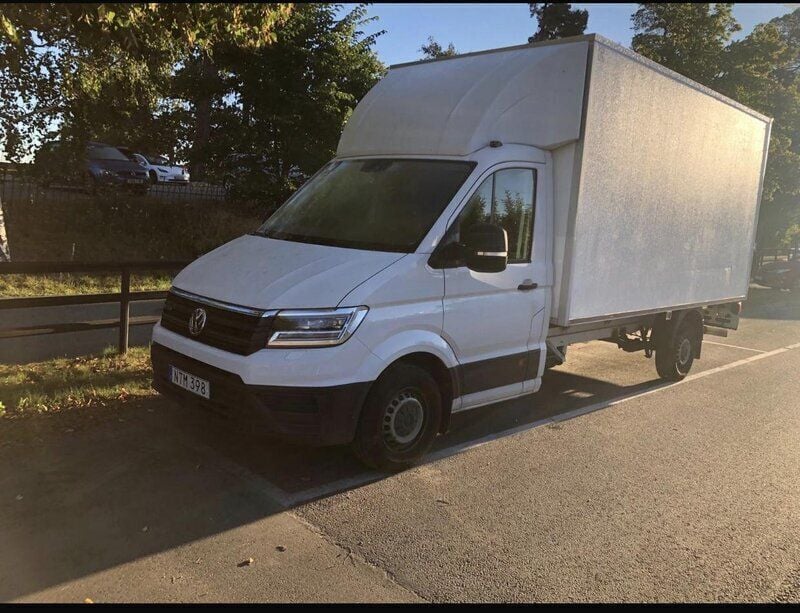 Vit Begagnad 2018 VW Crafter Van | 370 000 kr - Bild 1/4