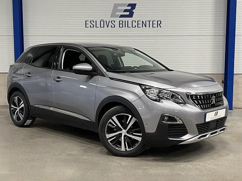 Grå Begagnad 2017 Peugeot 3008 Allure SUV | 144 990 kr (Marknadspris) - Bild 1/4