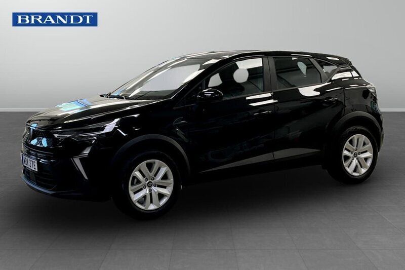 Svart Ny 2024 Renault Captur Evolution SUV | 249 900 kr (Marknadspris) - Bild 1/4