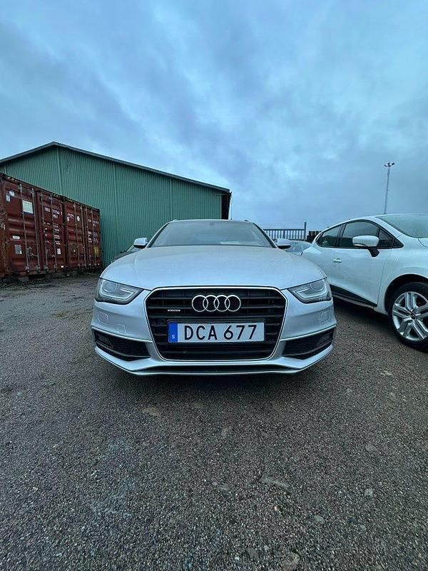 Silver Begagnad 2014 Audi A4 Kombi | 124 500 kr (Marknadspris) - Bild 1/4
