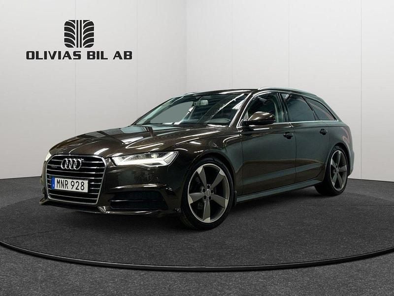 Brun Begagnad 2018 Audi A6 Kombi | 249 400 kr (Superpris) - Bild 1/4