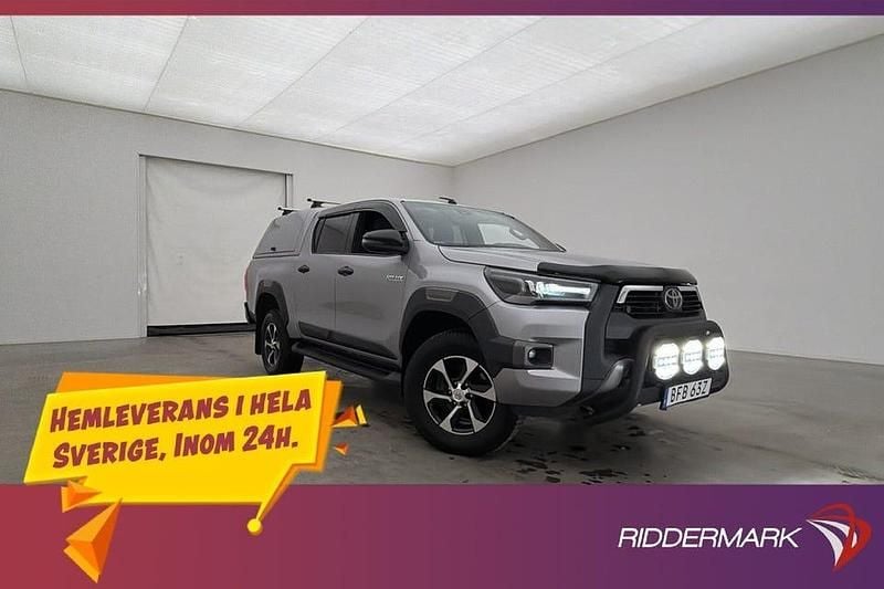 Begagnad Toyota HiLux 204 HK (150 kW) 2021 Silver Pickup