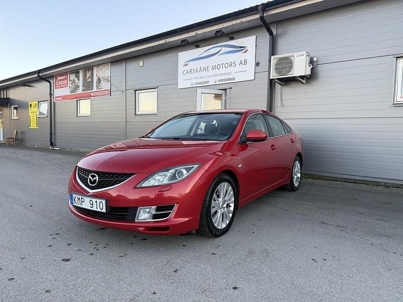 Röd Begagnad 2008 Mazda 6 Inclusive Sedan | 27 000 kr (Bra pris) - Bild 1/4