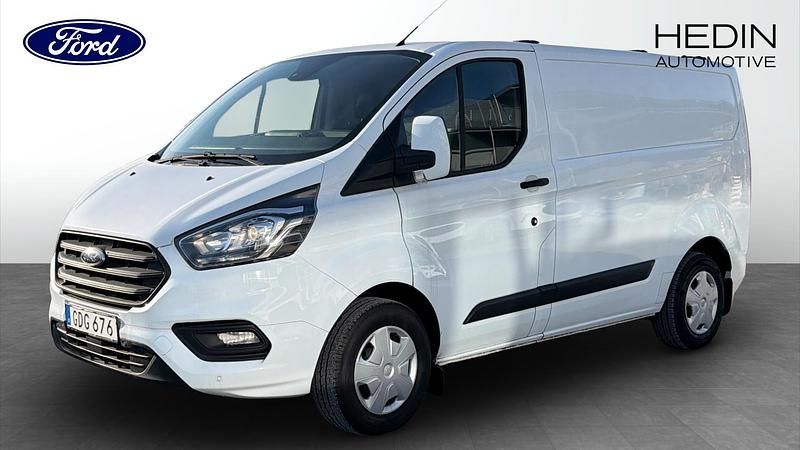 Vit Begagnad 2018 Ford Transit Custom Pickup | 137 000 kr (Marknadspris) - Bild 1/4