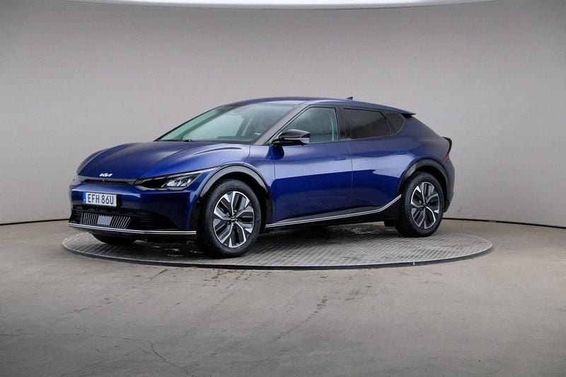 Blå Begagnad 2022 Kia EV6 Plus SUV | 369 000 kr - Bild 1/4