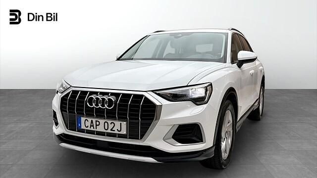 Vit (ibisvit) Begagnad 2021 Audi Q3 Premium SUV | 259 000 kr (Bra pris) - Bild 1/4