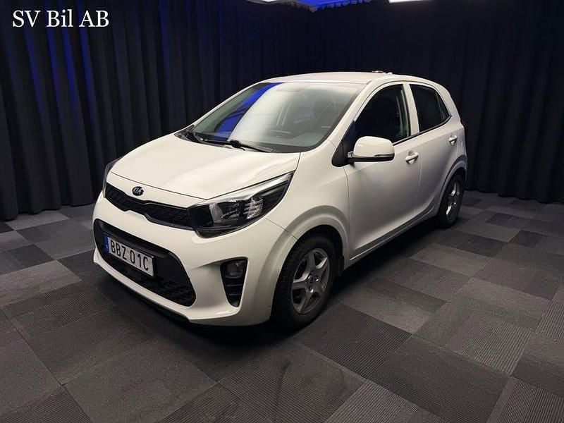 Vit Begagnad 2019 Kia Picanto Halvkombi | 109 900 kr (Marknadspris) - Bild 1/4